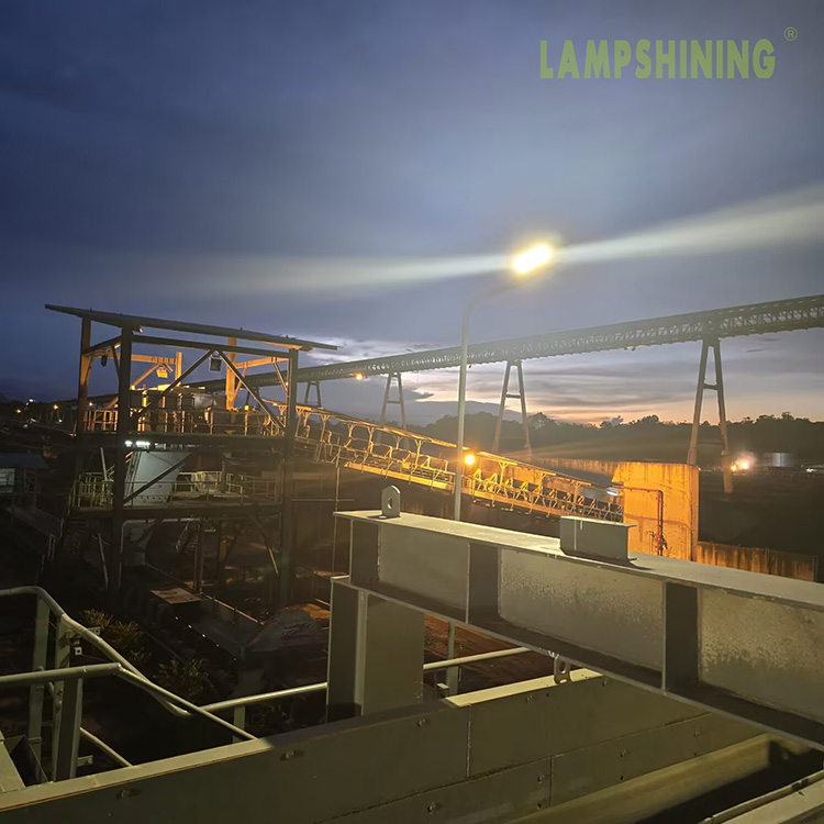 Mine Conveyor Lighting in Indonesia -LED conveyor lights 62W