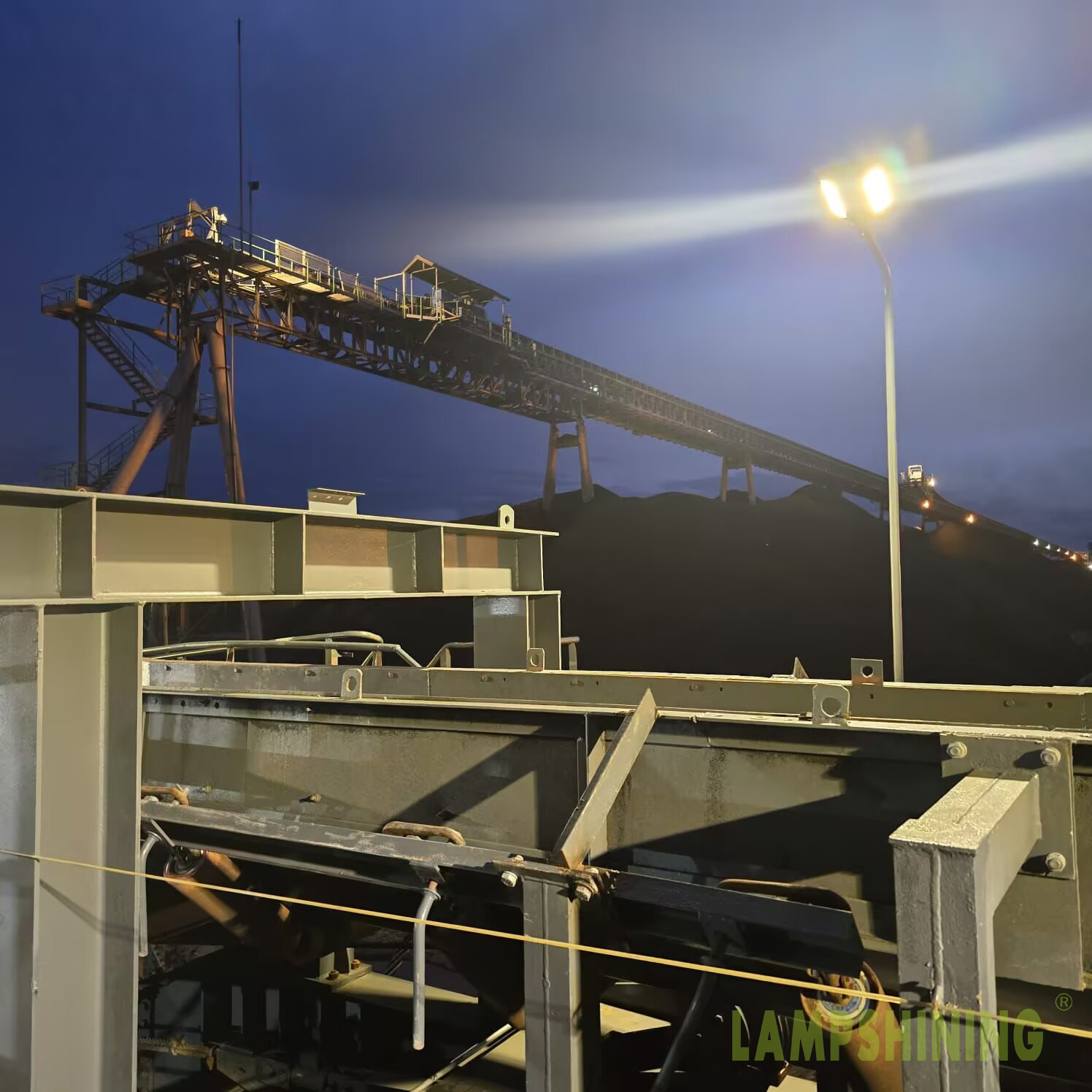 Mine Conveyor Lighting in Indonesia -LED conveyor lights 62W