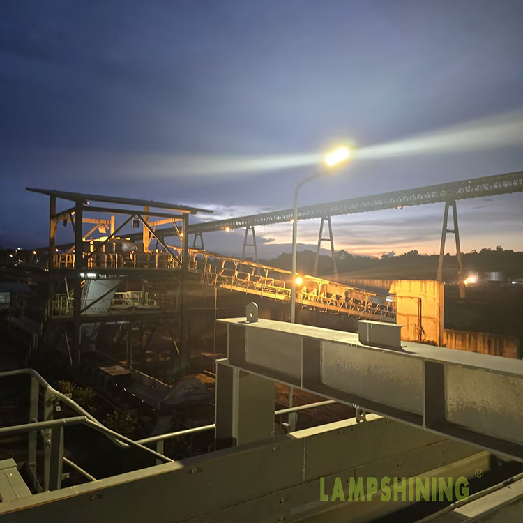 Mine Conveyor Lighting in Indonesia -LED conveyor lights 62W